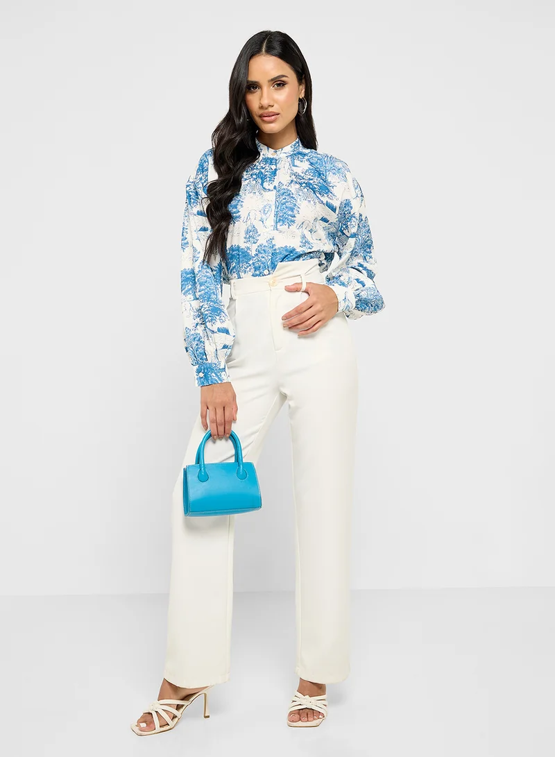 ELLA Floral Print Top