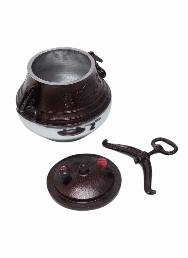 A TO Z 50Liters Wali Baba Afghan Pressure Cooker Kazan for Kabuli/Uzbek Pilav and More, Made with Strong Aluminium Alloy, Heavy-Duty Durable Construction for High Temperature, Fast & Delicious Cooking Multicolour  - Image 3