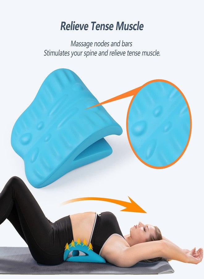 RESTCLOUD Back Stretcher for Back Pain Relief, Back Stretching Cushion, Chronic Lumbar Support Pillow Helps with Spinal Stenosis, Herniated Disc and Sciatica Nerve Pain Relief Lumbar Stretcher - Image 5