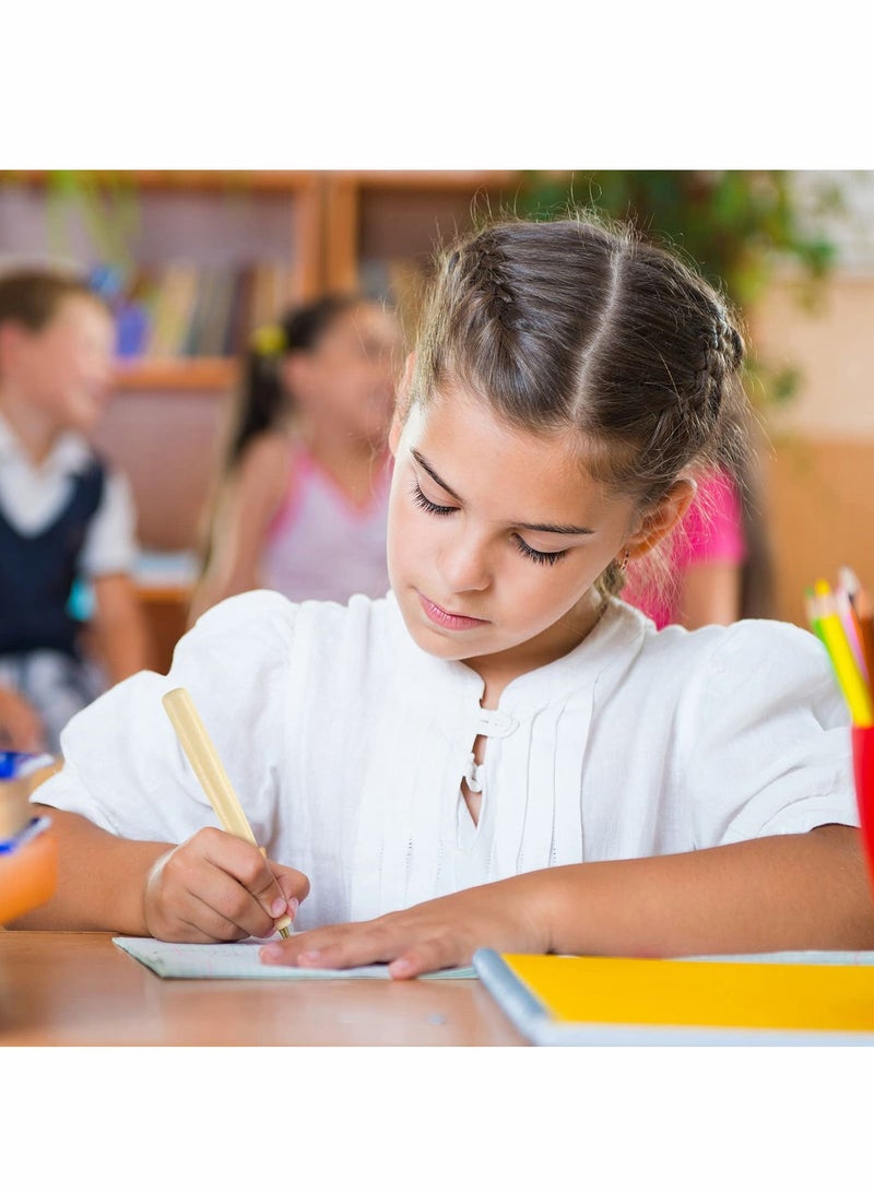 Y&D Writing Pens with Black Ink, 10 Pieces Wood Baseball Drumstick Natural Color Students Reward Bat for Friend Kids Favor Craft - Image 3