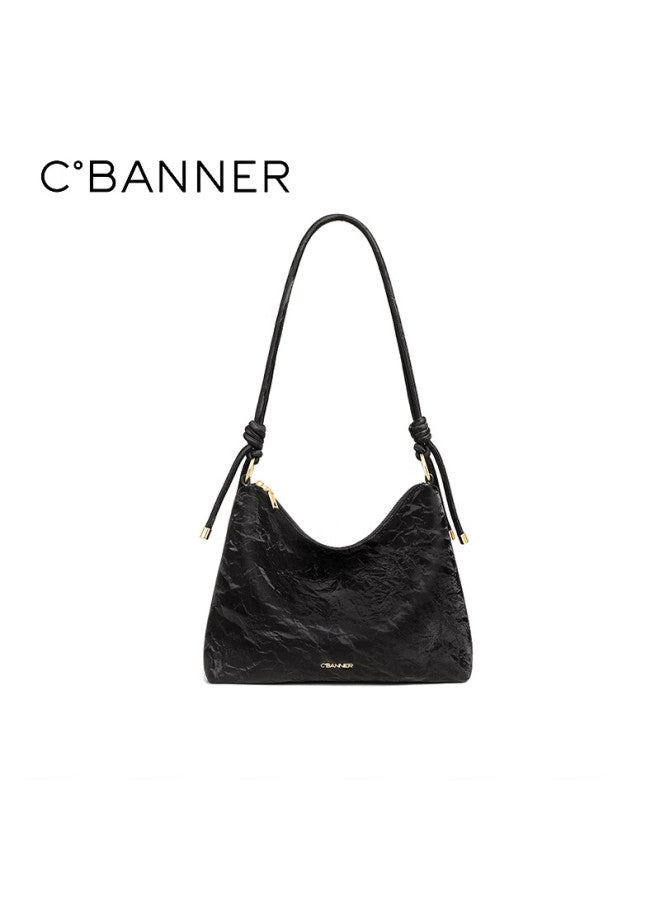 C.banner Women's Leather Shoulder Bag Luxury Crossbody Underarm Bag Birthday Christmas Gift For Girls And Girlfriends - Image 3