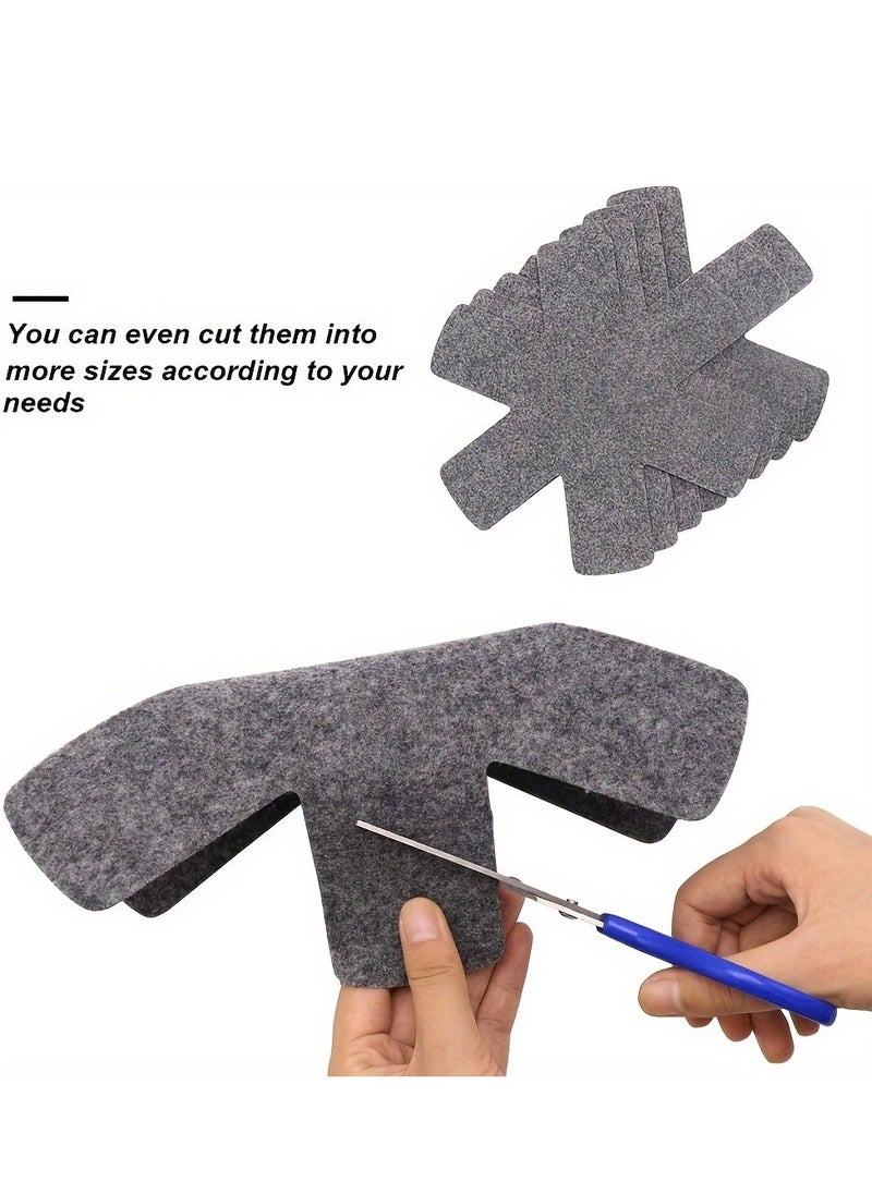 Pot and Pan Protectors, Set of 9 Different Size, Pot Dividers Pads/Stacking Pan Protectors/Pan Separators Pads for Protecting and Separating Pots and Pans