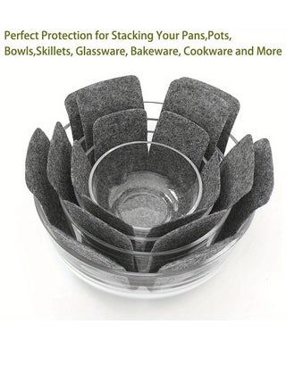 Pot and Pan Protectors, Set of 9 Different Size, Pot Dividers Pads/Stacking Pan Protectors/Pan Separators Pads for Protecting and Separating Pots and Pans - pzsku/Z84B2F4D30B4408521063Z/45/_/1724158465/22f2f37c-eda7-4c5a-a801-b7322a0d3953