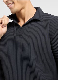 TOPMAN Plisse Regular Fit Shirt  - Image 3