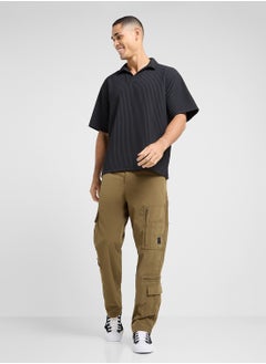 TOPMAN Plisse Regular Fit Shirt  - Image 4