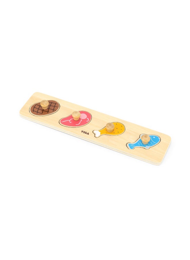 Viga Flat Puzzle - Meat & Fish - Image 2
