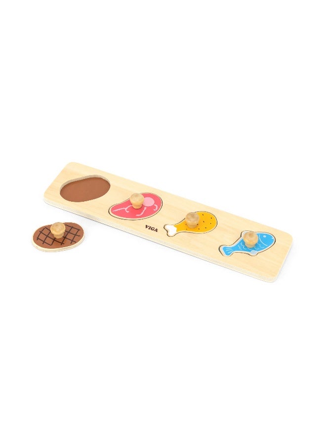 Viga Flat Puzzle - Meat & Fish - Image 3
