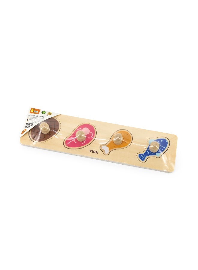 Viga Flat Puzzle - Meat & Fish - Image 4