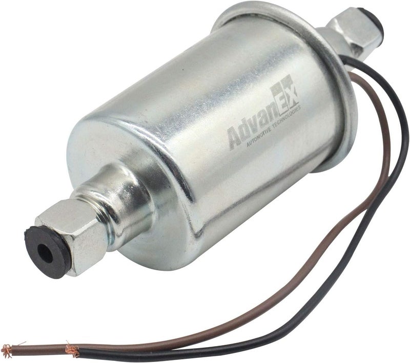 AdvanEX مضخة وقود كهربائية عالمية AdvanEX 12V ضغط منخفض لنقل البنزين والديزل للكربوراتور مع مجموعة التثبيت E8012S - Image 5