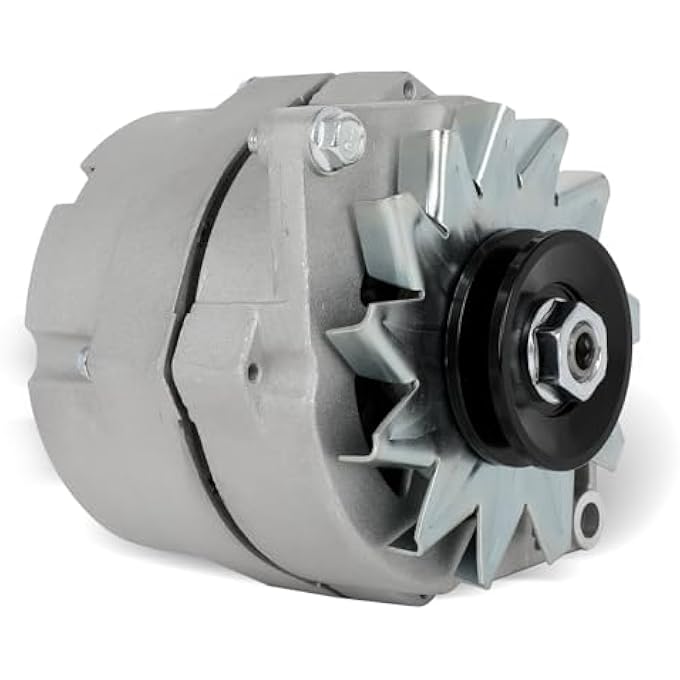 ROADFAR One Wire Alternator Replacement for 100 Amp 1 Wire 10SI Self-exciting SBC BBC GM High Output - Image 1