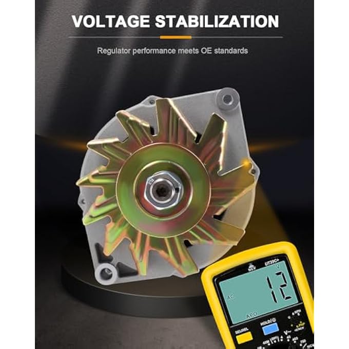 ROADFAR One Wire Alternator Replacement for 100 Amp 1 Wire 10SI Self-exciting SBC BBC GM High Output - Image 4