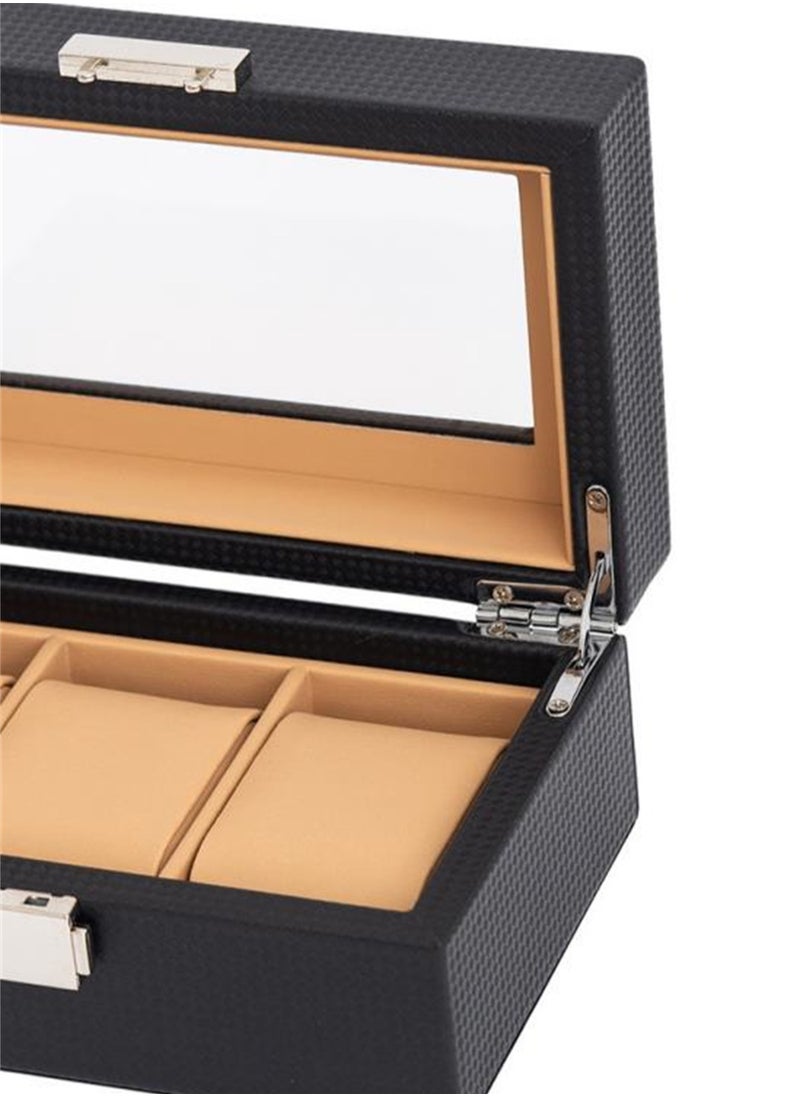 Generic - High-end watch box dust-proof watch storage box handmade large-capacity watch box - Image 1