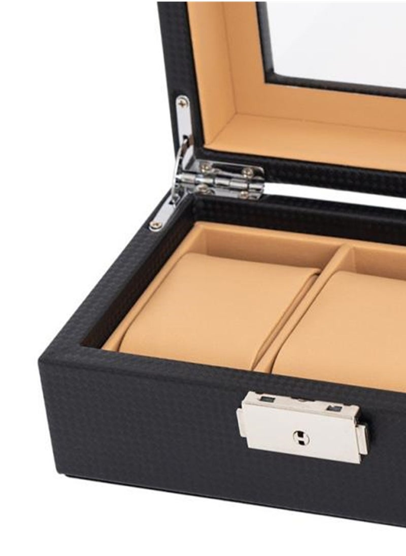 Generic - High-end watch box dust-proof watch storage box handmade large-capacity watch box - Image 1