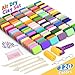 UZLU 169 Pcs Air Dry Clay 120 Colors Modeling Model Magic Clay for DIY Molding Starter Kit with Sculpting ToolsUltra Light Soft NonToxic Arts Crafts Gift for Boys Girls Birthday Party Favors - Image 4