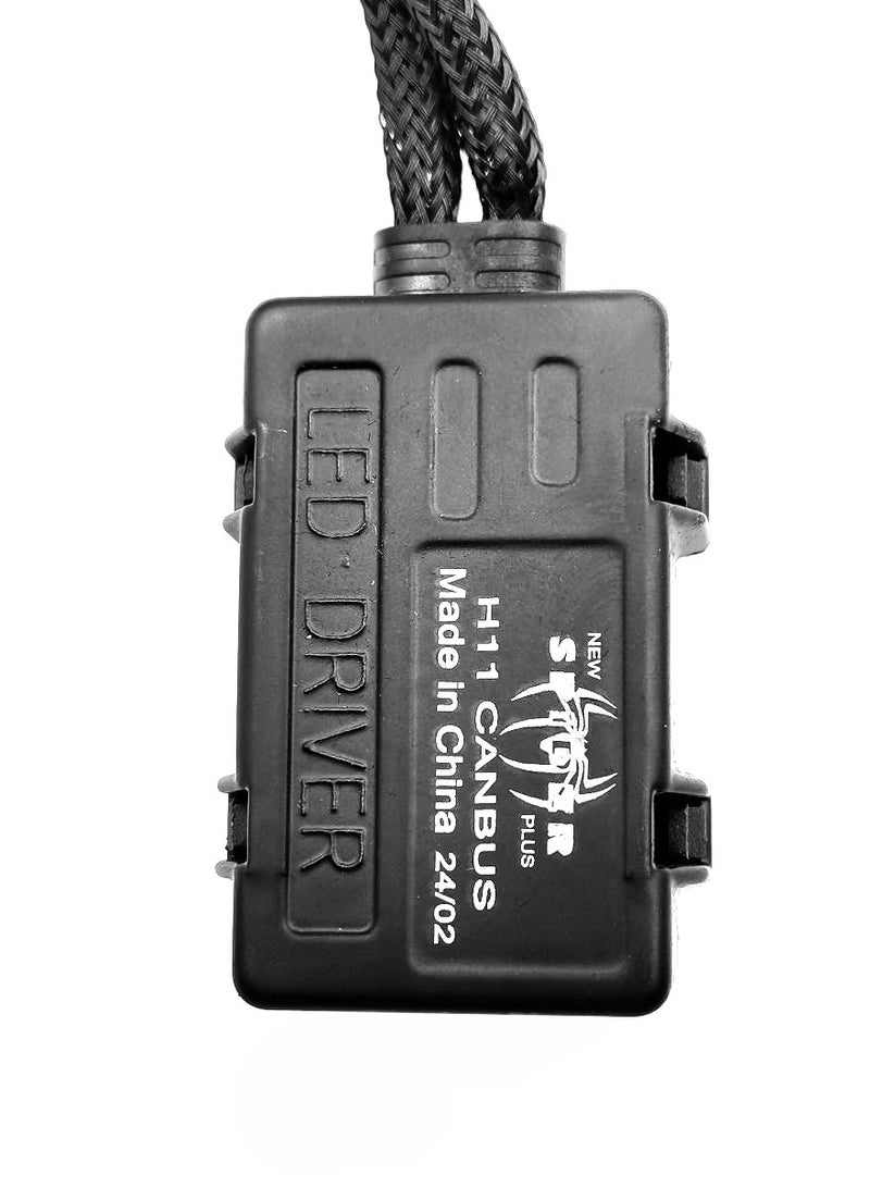 سبايدر سيارة LED مصباح أضاءه أمامي H11 Canbus سيارة رئيس ضوء لمبة 550000 LED قوة فائقة 95000LM SP150 W150 جديد العنكبوت زائد - Image 4