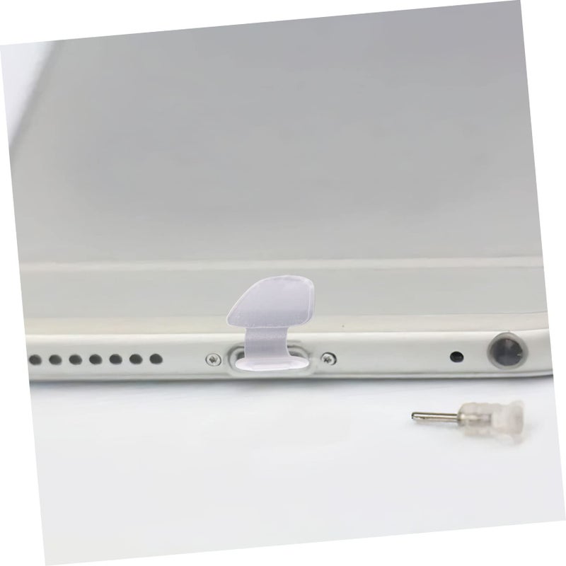 واقيات منفذ USB-C الشفافة 16 قطعة، سدادات غبار ذاتية اللصق، سهلة التركيب - Image 4