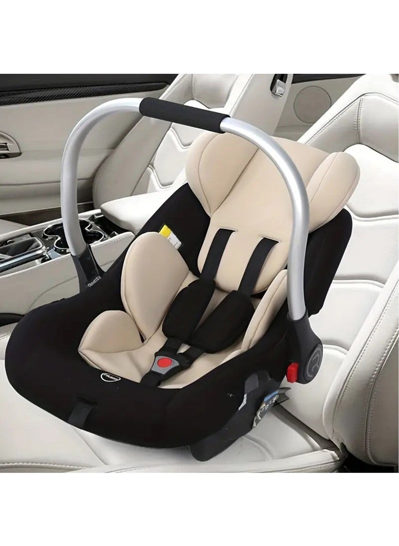 Hihonor Newborns Car Seat Cushion Insert | Newborns Car Seat Insert Pad | Carseat Head & Body Support | Head Neck Seat Insert Pad, Extra Soft Car Seat Insert Cushion Pad, Pink - Image 4