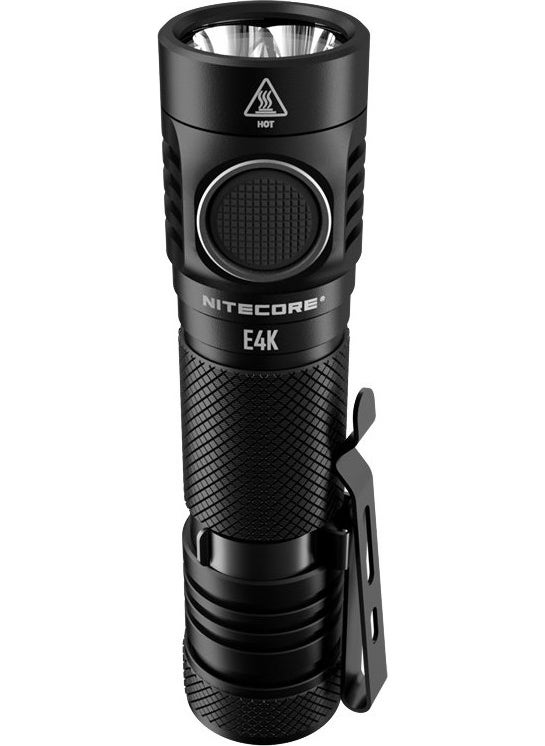 NITECORE E4K 4400 Lumen Flashlight (2 x CR123)  - Image 3