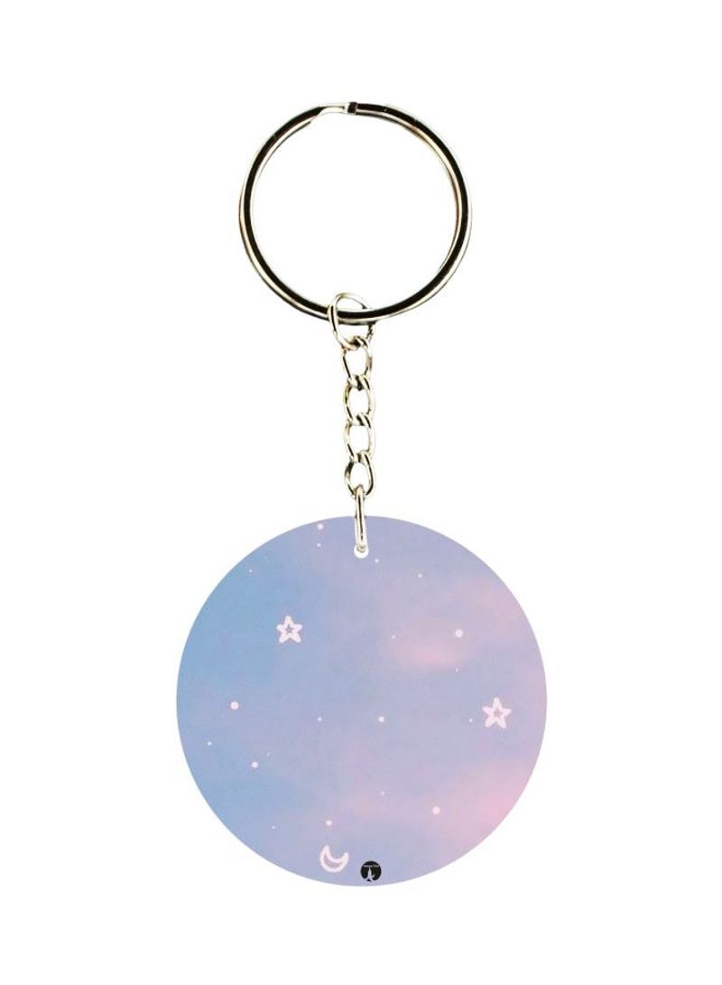 RKN The Sky Printed Pocket Keychain