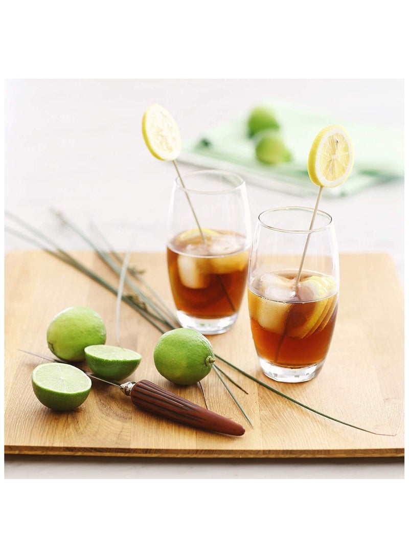 Highball Cocktail Glasses Set of 6  Tall Drinking Glasses for Water Cocktails and Juice  - Image 4