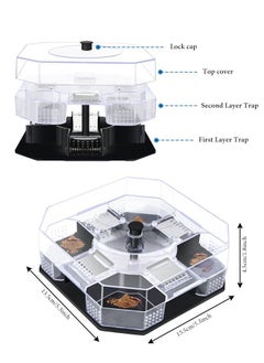 URbazaar Cockroach Trap, Efficient Roach Cockroach Trap Catcher Box Physical Capture, Reusable and Eco-Friendly Traps Spiders Ants Reusable  - Image 5