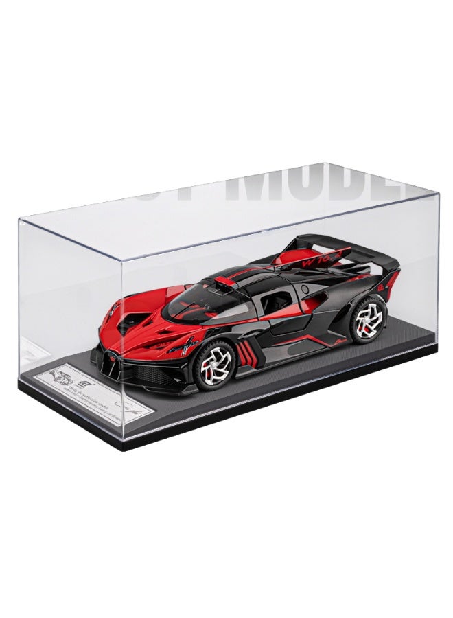 Bugatti High-Detail Alloy Car Model with Realistic Lighting & Sound Effects, 1:32 Scale Die-Cast Vehicle, Collectible Display Model for Adults & Kids - Image 1
