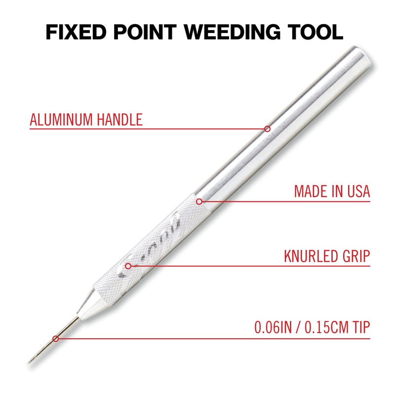 Excel Blades Scratch Awl, .060" Stainless Steel Tip Hobby Punch for Flooding, Vinyl Air Release Tool for Vinyl Crafts, Car Wrapping, Weeding, Scribe, Layout Work and Piercing Wood - Image 2