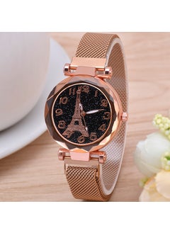 Magnetic Lazy Sky Womens Watch Milanese Band Quartz G826-F Mei Jin