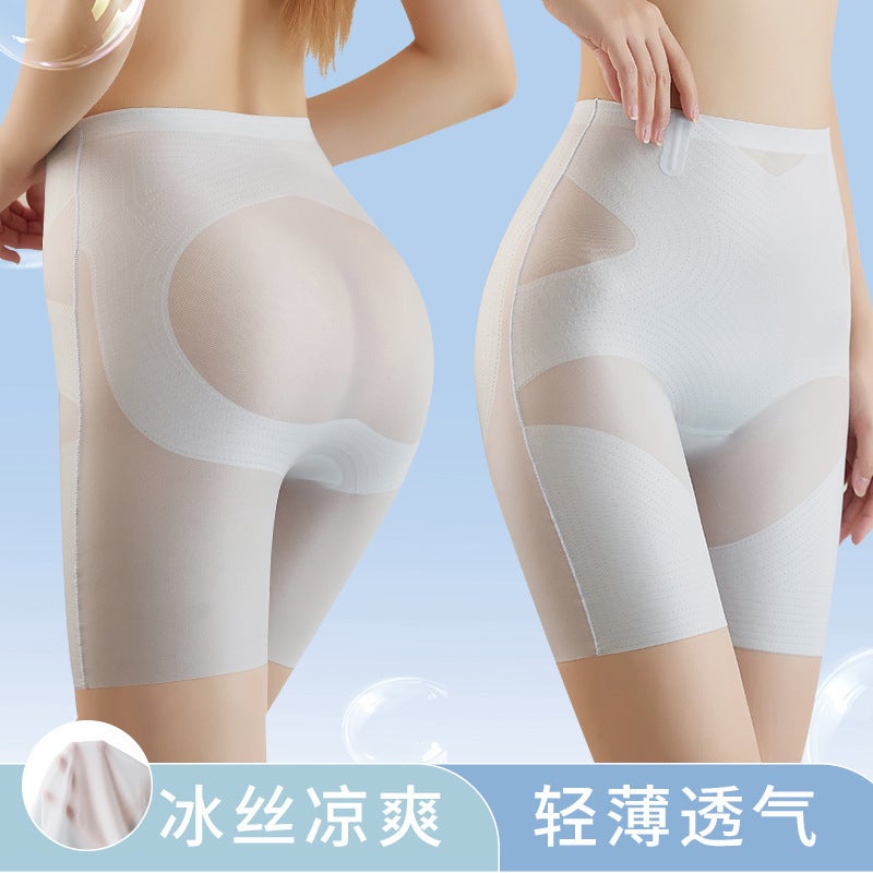 1 Piece Of Ultra-Thin Abdominal Wrinkle-Reducing High-Waisted Ice Silk Cooling Seamless Butt-Lifting Shaping Back-Transparent Tights Nk1425 - Image 2