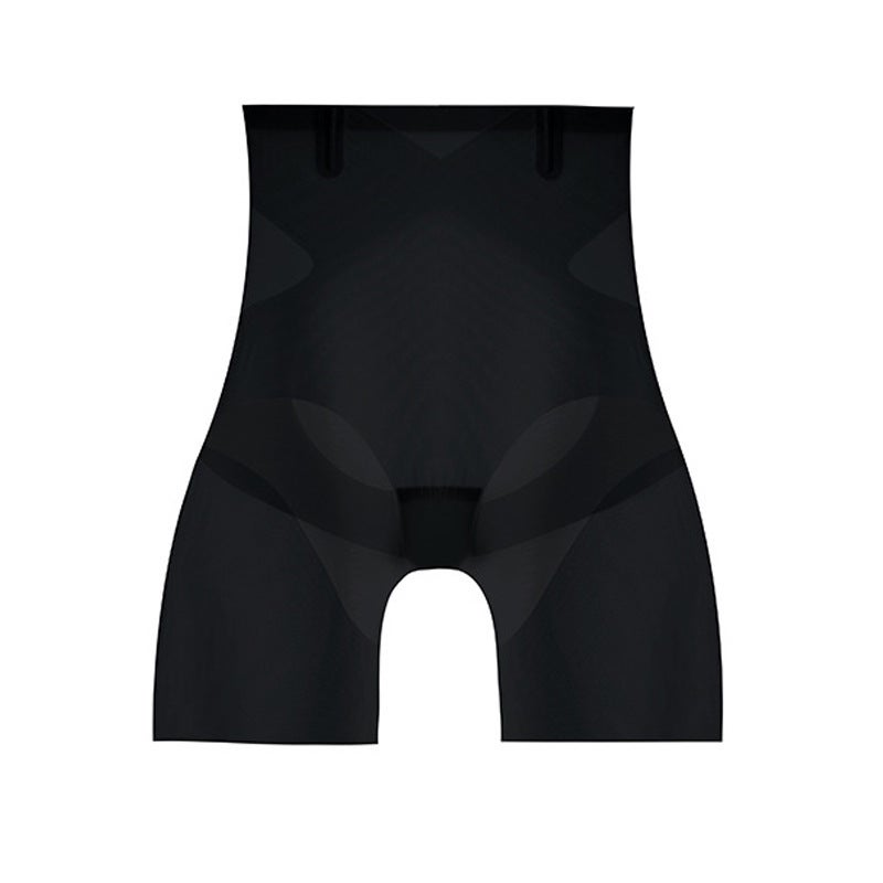 1 Piece Of Ultra-Thin Abdominal Wrinkle-Reducing High-Waisted Ice Silk Cooling Seamless Butt-Lifting Shaping Back-Transparent Tights Nk1425 - Image 1