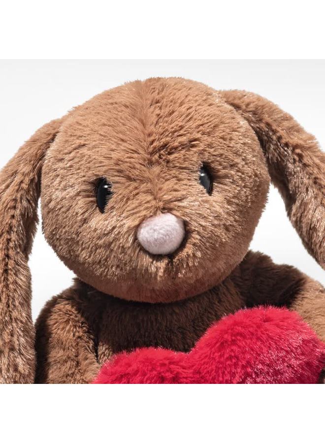 Steiff Heart Bunny Plush Toy Doll Pillow Birthday Gift For Girls 38 Women's Day Gift - Image 2