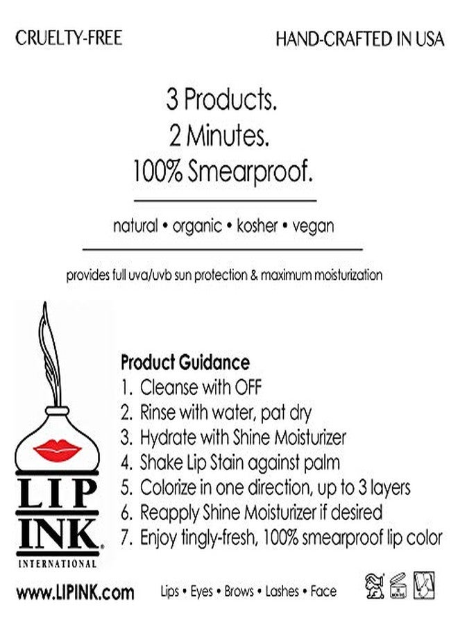 LIP INK Sagewood Liquid Lipstick 100% Smearproof Long-Lasting Waterproof Vegan Wax-Free Organic Kosher Natural Botanical 247 Confidence cosmetics USA Self Manufactured Factory Direct Since 1995 - Image 4
