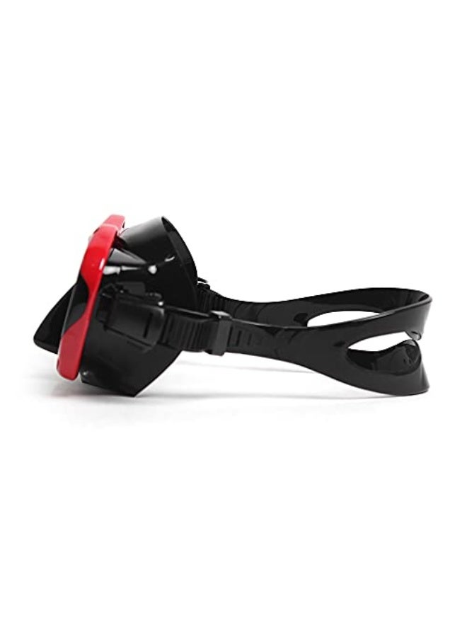 Generic Eacam Men’s Women’s Anti-fog Diving Snorkeling Goggles Two-window Scuba Diving Swim Goggles Swimming Tempered Glass Lens Flexible Silicone Skirt PC Frame Adults - Image 4