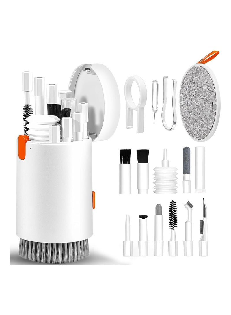 Kannzz 20-in-1 Multi-Function Cleaning Kit for Electronics - White - Image 2