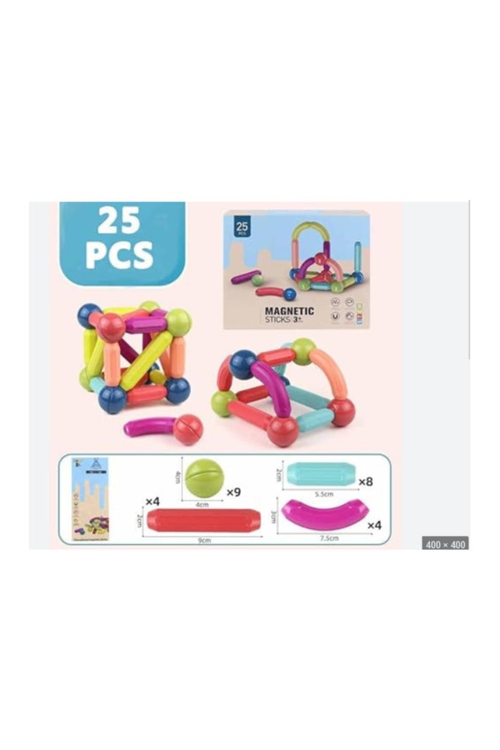 Magnetic Trend Shapes 2025 - Develop your child's skills and stimulate creativity! Contains 25 magnetic shapes that develop concentration and control. Learn shapes... - Image 2