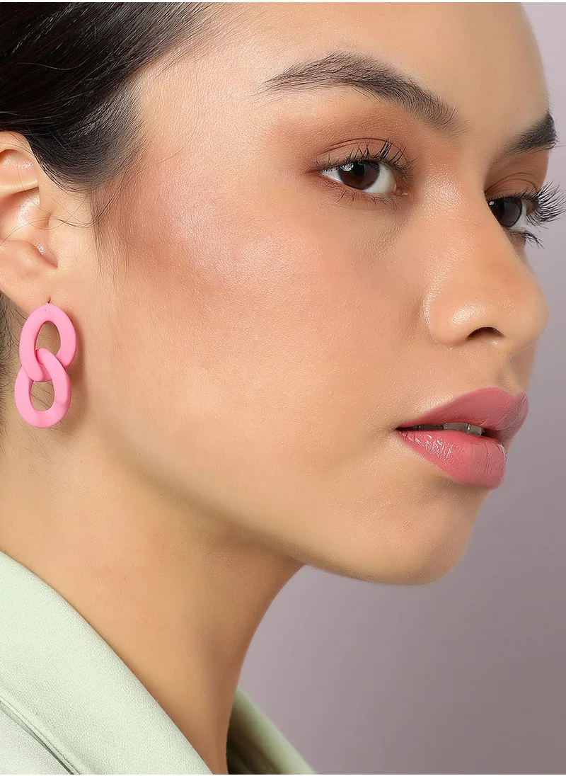 SOHI Casual Link Earrings