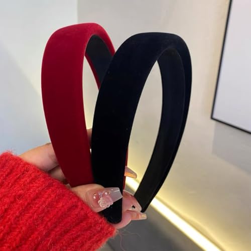 Lvyeer Velvet Wide Headbands for Women Soft Head Bands Diademas Para Mujer De Moda Hairbands for Women Girls Fashion No Slip Headband Hairbands Hair Accessories - Image 2