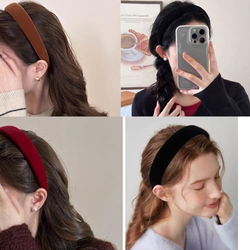 Lvyeer Velvet Wide Headbands for Women Soft Head Bands Diademas Para Mujer De Moda Hairbands for Women Girls Fashion No Slip Headband Hairbands Hair Accessories - Image 3