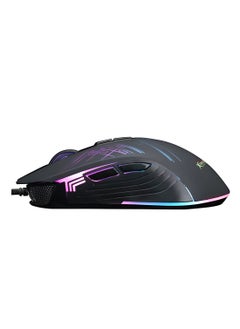 Generic XTRIKE ME GM-510 Wired Gaming Mouse 4800 DPI Optical Sensor 7 Buttons RGB Backlight Programmable-BLACK  - Image 3