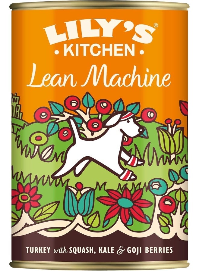 Lily's Kitchen Lean Machine Canned Wet Dog FoodLily's Kitchen Lean Machine Wet Dog Food Turkey/400G - Image 4
