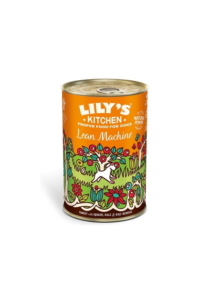 Lily's Kitchen Lean Machine Canned Wet Dog FoodLily's Kitchen Lean Machine Wet Dog Food Turkey/400G - Image 1