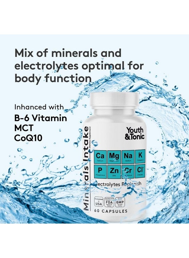 Youth & Tonic Water Weight Pills for Thin Waistline Belly Bloating Swelling & Temporary Water Retention + Electrolytes Replenish as Natural Diuretic Supplement for Woman & Men - 120 Capsules by Youth & Tonic  - Image 4
