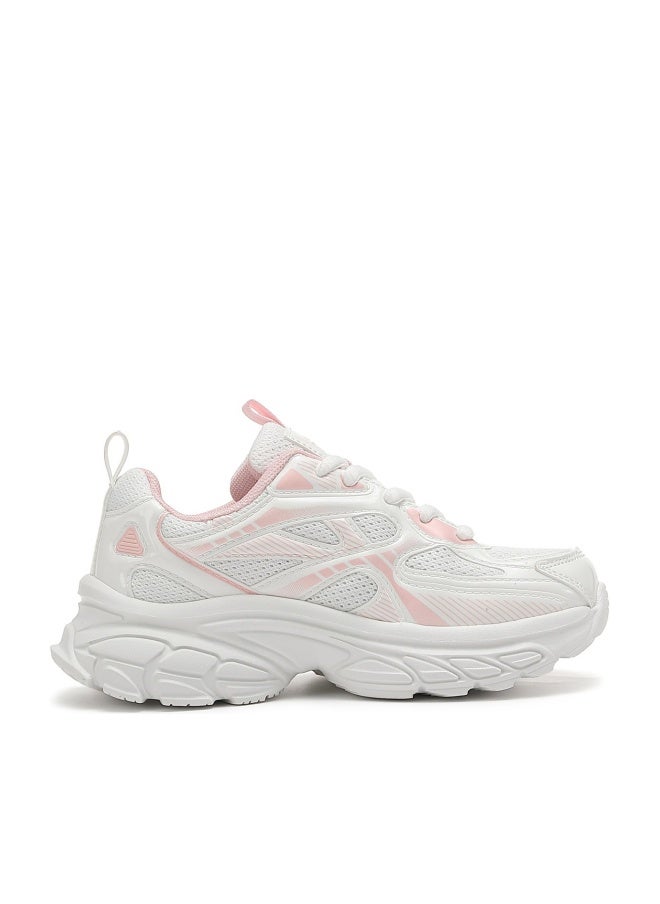 Sky View Boys Girls Shoes Kids Sneakers Tennis Running Shoes Lace-up Unisex Lightweight Breathable Walking Shoes High Quality Glossy Material Fashin Sports Shoes For Children's - Image 1