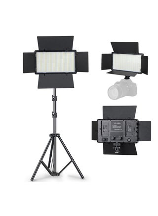 600 LED - Black