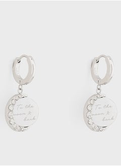 GUESS Moon Phases Drop Earrings  - Image 1