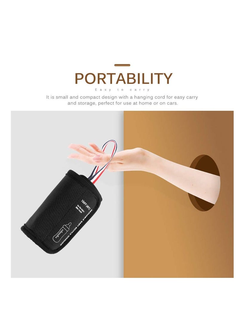 Y&D Portable Bottle Warmer for Travel, Car Baby Warmer, USB Travel Breastmilk Constant Temperature Feeding Bottle, Adjustable Design, - Image 4