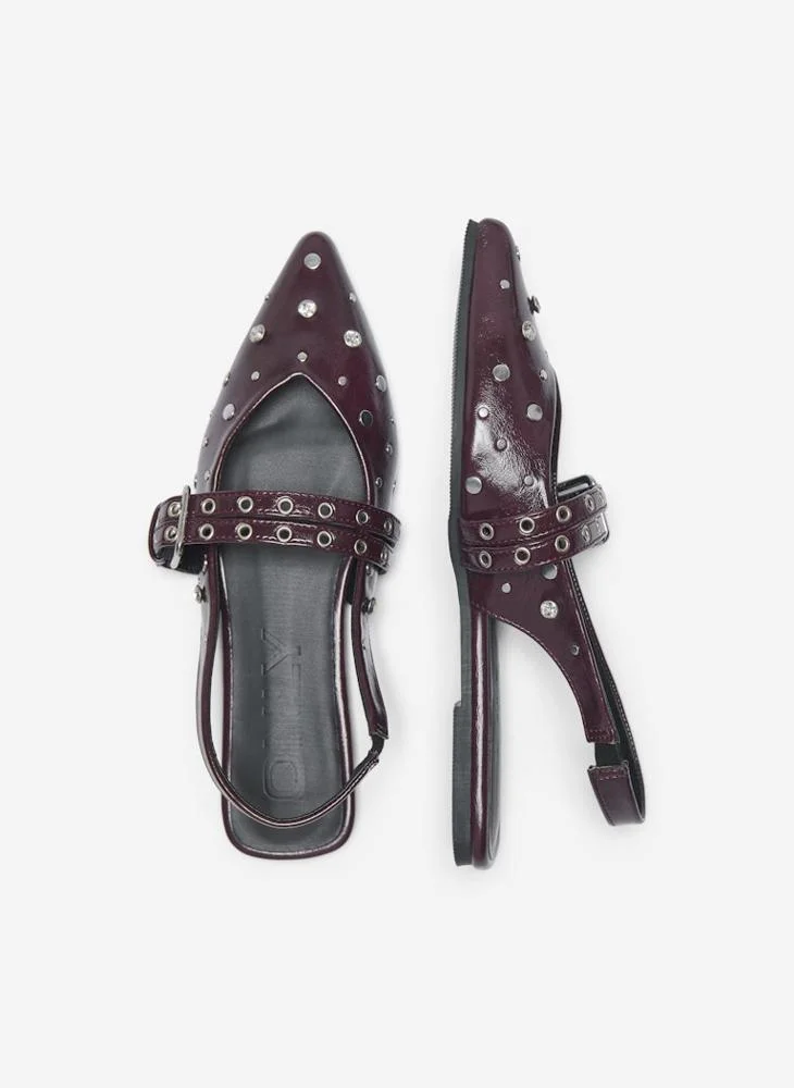 ONLY Onlaura Sling Back Ballerinas