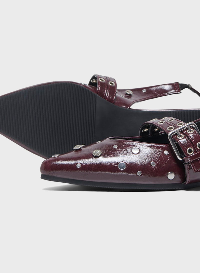 اونلي أحذية باليرينا سلاينج باك من أونلاورا - Image 5