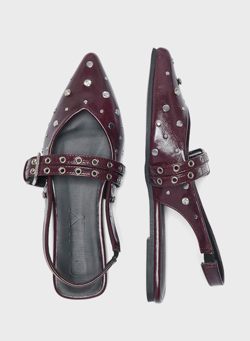 اونلي أحذية باليرينا سلاينج باك من أونلاورا - Image 4