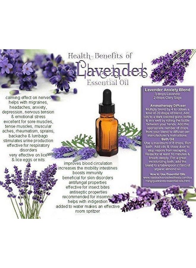 AROMATIQUE - Lavender Essential Oil For Skin Care And Hair Growth 100% Pure And Natural Therapeutic Grade 15Ml - Image 1